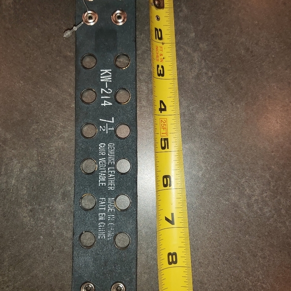 Leather Biker Bracelet - Picture 4 of 4